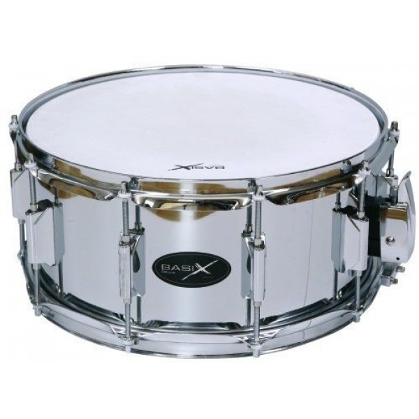 Basix 14''x6.5'' Steel Snare Drum Gewa